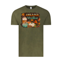 Vintage Olive sweater weather Vintage Tee - BundleAndBundleShop
