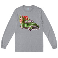 Heather Grey green truck Long Sleeve Tee - Bettercallsaul