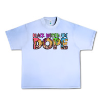 Grape Ice black women are dope Urban Heavy Tee - LillyAllenDesigns