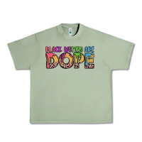Oil Green black women are dope Urban Heavy Tee - LillyAllenDesigns
