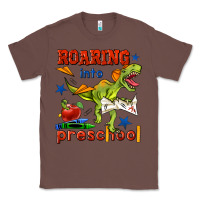 Chestnut roaring into preschool Classic Tee - BundleAndBundleShop