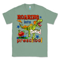 Sage roaring into preschool Classic Tee - BundleAndBundleShop
