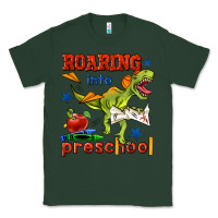 Sports Green roaring into preschool Classic Tee - BundleAndBundleShop