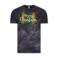Cloud Black merry christmas Vintage Tee - JahusDesignShop