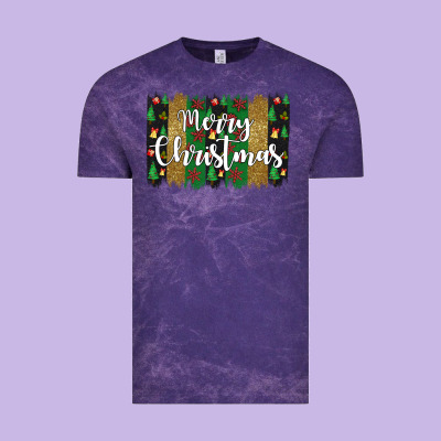 Merry Christmas Vintage Tee Designed By Jahusdesignshop