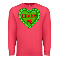 Cardinal valentine's day hearts Premium Sweatshirt - FaDigitalArtStudio