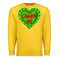 Lemon valentine's day hearts Premium Sweatshirt - FaDigitalArtStudio