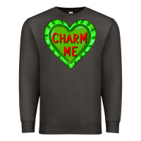 Smoke valentine's day hearts Premium Sweatshirt - FaDigitalArtStudio