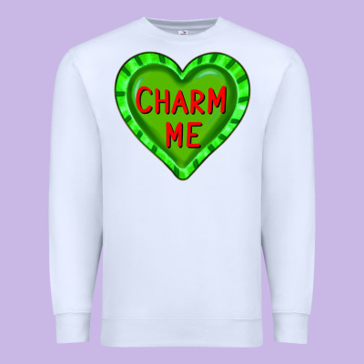 Valentine's Day Hearts Premium Sweatshirt Designed By Fadigitalartstudio
