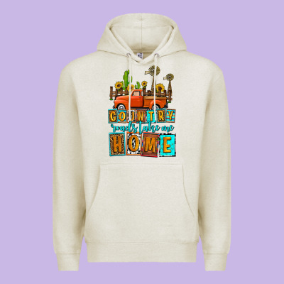 Country Roads Take Me Home Olivia Premium Hoodie Designed By Oliviacreatesart