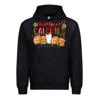 Black christmas calories dont count Urban Hoodie - CowhideDigitalArt