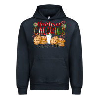 Navy christmas calories dont count Urban Hoodie - CowhideDigitalArt