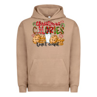 Pigment Burro christmas calories dont count Urban Hoodie - CowhideDigitalArt