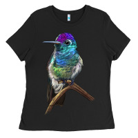 Black Rivoli`s Hummingbird Ladies Tee - LillyAllenDesigns