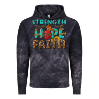 Cloud Black Strength Hope Faith Vintage Hoodie - BundleAndBundleShop