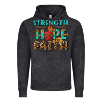 Vintage Black Strength Hope Faith Vintage Hoodie - BundleAndBundleShop