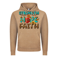 Vintage Coffee Strength Hope Faith Vintage Hoodie - BundleAndBundleShop