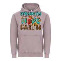 Vintage Zinc Strength Hope Faith Vintage Hoodie - BundleAndBundleShop