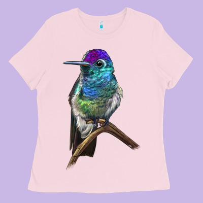 Rivoli`s Hummingbird Ladies Tee Designed By Lillyallendesigns