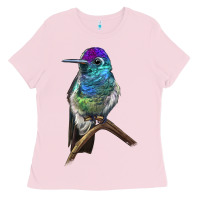 Bubblegum Pink Rivoli`s Hummingbird Ladies Tee - LillyAllenDesigns