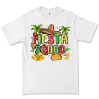White fiesta squad Premium Tee - MaliasSmallBusiness