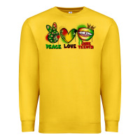 Lemon peace love juneteenth Premium Sweatshirt - FaDigitalArtStudio