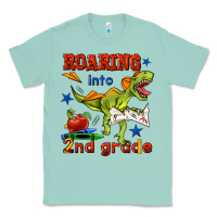 Seafoam roaring into 2nd grade Classic Tee - BundleAndBundleShop