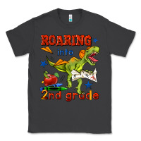 Smoke roaring into 2nd grade Classic Tee - BundleAndBundleShop
