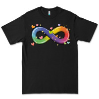 Black infinity symbol autism Premium Tee - MaliasSmallBusiness