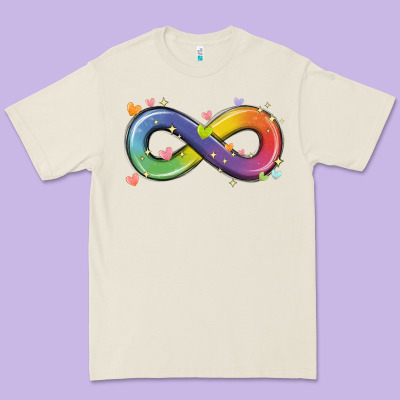 Infinity Symbol Autism Premium Tee Designed By Maliassmallbusiness