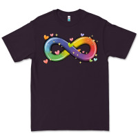 Plum infinity symbol autism Premium Tee - MaliasSmallBusiness