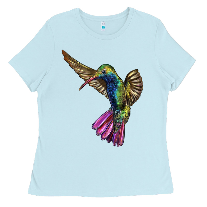 Broad Billed Hummingbird Ladies Tee by LillyAllenDesigns | Teevron