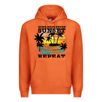 Carrot sunrise sunburn sunset repeat Premium Hoodie - JahusDesignShop