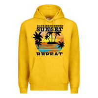 Lemon sunrise sunburn sunset repeat Premium Hoodie - JahusDesignShop
