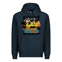 Navy sunrise sunburn sunset repeat Premium Hoodie - JahusDesignShop