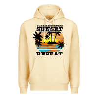 Pina Colada sunrise sunburn sunset repeat Premium Hoodie - JahusDesignShop