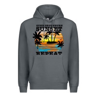 Rock sunrise sunburn sunset repeat Premium Hoodie - JahusDesignShop