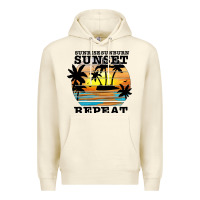 Sandshell sunrise sunburn sunset repeat Premium Hoodie - JahusDesignShop