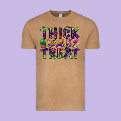 Thick And A Treat Vintage Tee Designed By Bundleandbundleshop