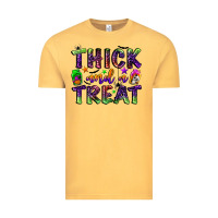 Vintage Mustard thick and a treat Vintage Tee - BundleAndBundleShop