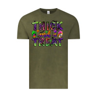 Vintage Olive thick and a treat Vintage Tee - BundleAndBundleShop