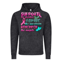 Vintage Black Support The Lighters Admire The Survivors Remember The Angels Vintage Hoodie - BundleAndBundleShop