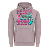 Vintage Zinc Support The Lighters Admire The Survivors Remember The Angels Vintage Hoodie - BundleAndBundleShop