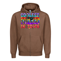 Chestnut Coolest queer in town Zipper Hoodie - CowGirlArtShop