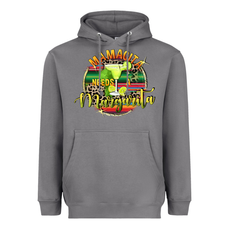 Mamacita Needs A Margarita Mother's Day Heavyweight Hoodie by FaDigitalArtStudio | Teevron