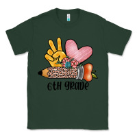 Sports Green peace love 6th grade Classic Tee - JahusDesignShop