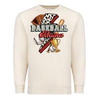 Sandshell baseball mama Premium Sweatshirt - FaDigitalArtStudio