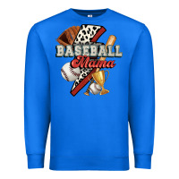 True Royal baseball mama Premium Sweatshirt - FaDigitalArtStudio