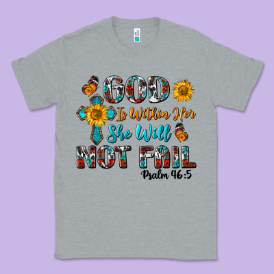 God Is Within Her She Will Not Fail Classic Tee Designed By Bundleandbundleshop