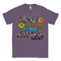 Lavender god is within her she will not fail Classic Tee - BundleAndBundleShop